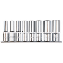Набор головок Spline длинные 1/2', 10-24мм, CrV, 8 шт  NEO / 08-650
