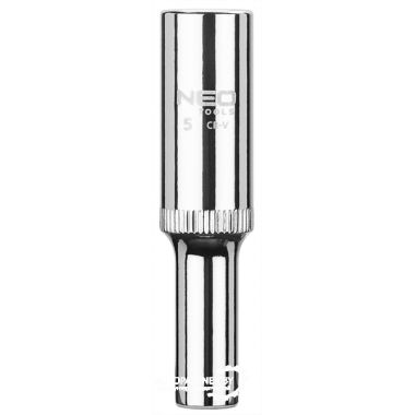 Головка 6-гран, длинная 1/4', 5 мм, CrV  NEO / 08-237