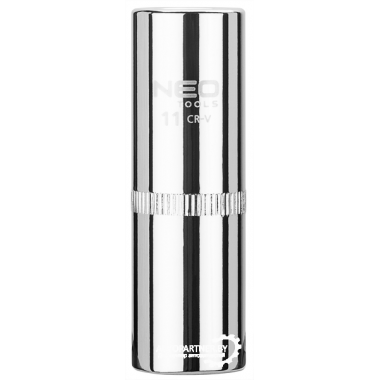 Головка 6-гран, длинная 1/4', 11 мм, CrV  NEO / 08-244