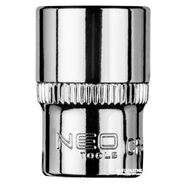 Головка 6-гран, 1/4', 12 мм, CrV  NEO / 08-452