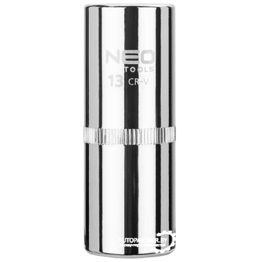 Головка 6-гран, длинная 1/4', 13 мм, CrV  NEO / 08-246