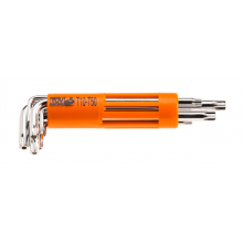 Набор ключей шестигран Torx T10-T50 мм, 8 шт.  NEO / 09-524