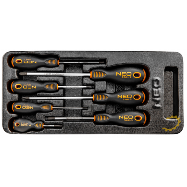 Набор отверток PH, 7 шт., ложемент  NEO / 84-232