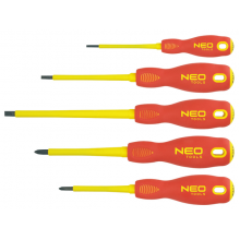 Отвертки (1000 В), Набор 5 шт  NEO / 04-220