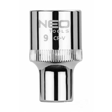 Головка 6-гран, 1/2', 9 мм, CrV  NEO / 08-009