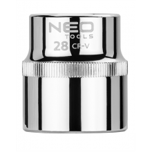 Головка 6-гран, 1/2', 28 мм, CrV  NEO / 08-028