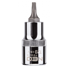 Головка с битой Torx 1/2', T20 x 55 мм, CrV  NEO / 08-750
