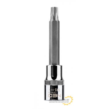Головка с битой Torx 1/2', T45 x 100 мм, CrV  NEO / 08-765