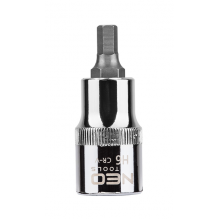 Головка с битой шестигранник 1/2', H6 x 55 мм, CrV  NEO / 08-771