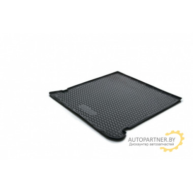 Коврик багажника Rival для Volkswagen Sharan 2005 2010 полиуретановый черный / 15809001
