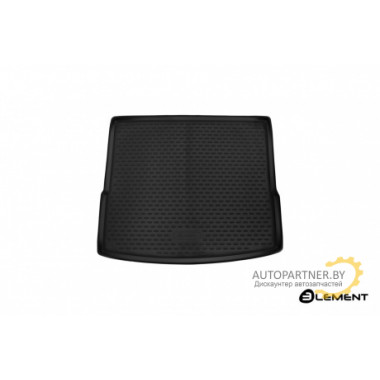 Коврик багажника Element BMW X1 F48 2015 полиуретановый черный 1 шт / ELEMENT0543B13