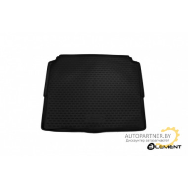 Коврик багажника Element PEUGEOT 3008 2017 SUV нижний полиуретановый черный 1 шт / ELEMENT3835B13