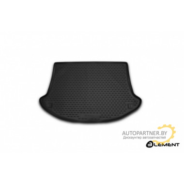 Коврик багажника Element HAVAL H2 09/2014 FWD полиуретановый черный 1 шт / ELEMENT3D9901B13