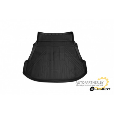 Коврик багажника Element TOYOTA Fortuner 2017 внедорожник полиуретановый черный 1 шт / ELEMENT4856B13