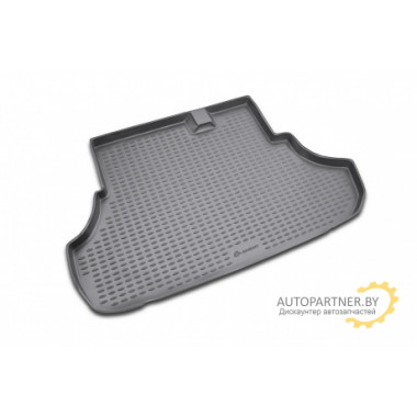 Коврик багажника Element MITSUBISHI Lancer X 03/2007-03/2010 седан полиуретановый черный 1 шт / NLC.35.13.B10
