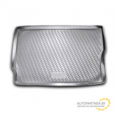 Коврик багажника OPEL Meriva 2002 минивэн полиуретановый черный / CAROPL00020