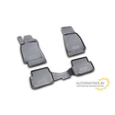 Коврики салона Element AUDI A6 полиуретановые черные 4 шт. / NLC.04.08.210
