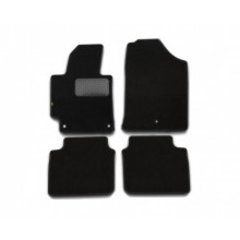 Коврики салона Klever AUDI Q3 текстильные черные 4 шт. / KVR02041901210kh