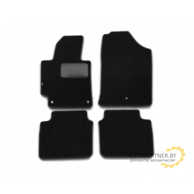 Коврики салона Klever AUDI Q3 текстильные черные 4 шт. / KVR02041901210kh