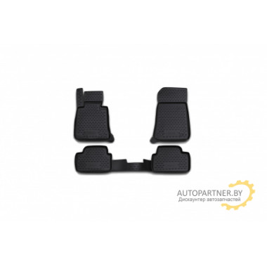 Коврики салона Element 5D BMW 1 полиуретановые черные 4 шт. / NLC.05.04.210k