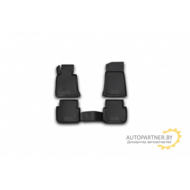 Коврики салона Element BMW 3 E46 полиуретановые черные 4 шт. / NLC.05.26.210k