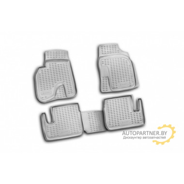 Коврики салона Element CHERY Tiggo 2006-2013 полиуретановые черные 4 шт. / NLC.63.03.210