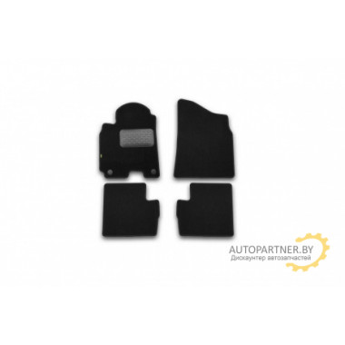 Коврики салона Klever CHERY Tiggo эконом текстильные черные 4 шт. / KVR01631401200k