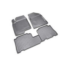 Коврики салона Element CHEVROLET Captiva полиуретановые черные 5 шт. / CARCHV00019