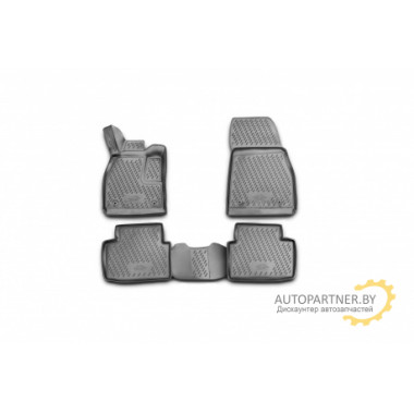 Коврики салона Element 3D CHEVROLET Tracker 2013> полиуретановые черные 4 шт. / CARCHV00041