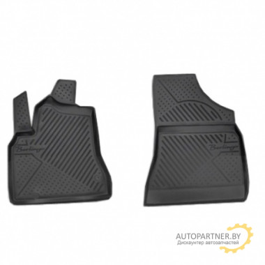Коврики салона Element CITROEN Berlingo полиуретановые черные 2 шт. / NLC.10.09.210f
