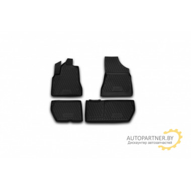 Коврики салона Element CITROEN Berlingo B9 полиуретановые черные 4 шт. / CARCRN00001