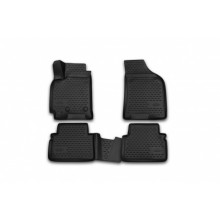 Коврики салона Element DAEWOO Gentra полиуретановые черные 4 шт. / CARDAE10001