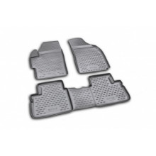 Коврики салона Element DAEWOO Matiz полиуретановые черные 4 шт. / NLC.11.04.210k