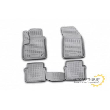 Коврики салона Element DODGE Journey полиуретановые черные 4 шт. / NLC.13.04.210k