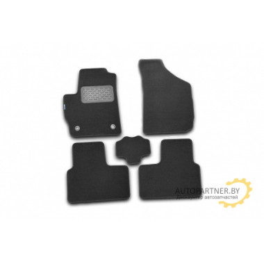 Коврики салона Autofamily FAW B50 Besturn текстильные черные 5 шт. / NLT.62.12.11.110kh