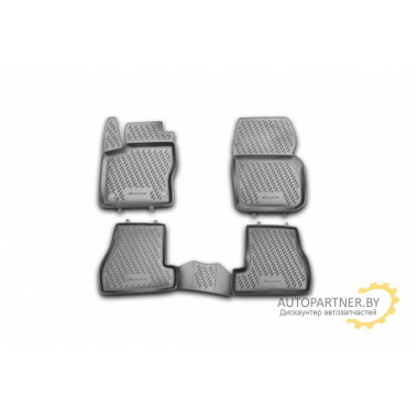 Коврики салона Element FORD Focus III полиуретановые черные / CARFRD00001hf
