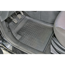 Коврики салона Autofamily FORD Fusion/Fiesta полиуретановые черные 4 шт. / NLC.16.06.210