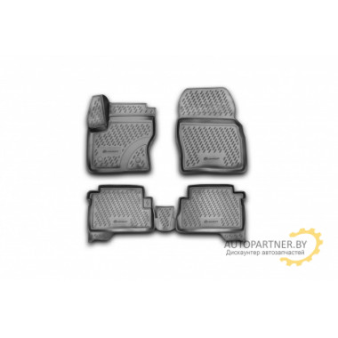 Коврики салона Element FORD Kuga полиуретановые черные 4 шт. / CARFRD00009k