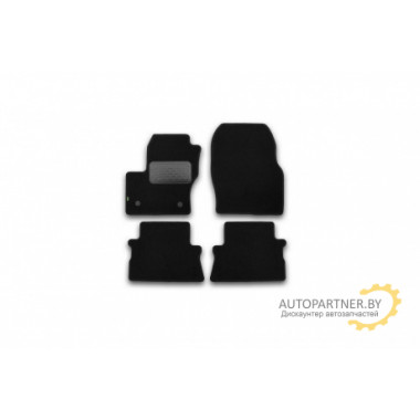 Коврики салона Klever FORD Kuga текстильные черные 4 шт. / KVR01164101200k