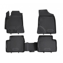 Коврики салона Element GEELY Emgrand EC7/EC7 RV полиуретановые черные 4 шт. / NLC.75.05.210kh