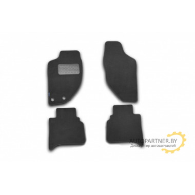 Коврики салона Autofamily GREAT WALL Hover H6 текстильные черные 4 шт. / NLT.59.13.11.110kh