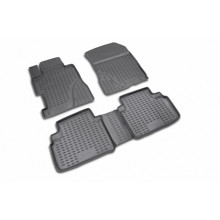 Коврики салона Element HONDA Civic 4D 2006> полиуретановые черные 4 шт. / NLC.18.09.210k