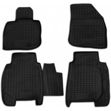 Коврики салона Element 5D HONDA Civic 2006> полиуретановые черные 4 шт. / NLC.18.08.210k