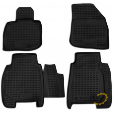 Коврики салона Element 5D HONDA Civic 2006> полиуретановые черные 4 шт. / NLC.18.08.210k