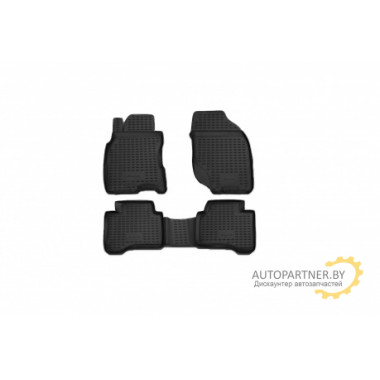 Коврики салона Element HONDA Fit GD1 JDM полиуретановые черные / NLC.18.23.210k