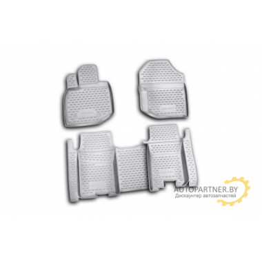 Коврики салона Element HONDA Jazz 2009> полиуретановые черные 4 шт. / NLC.18.19.210kh