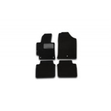 Коврики салона Klever HYUNDAI Elantra текстильные черные 4 шт. / KVR01205601200k