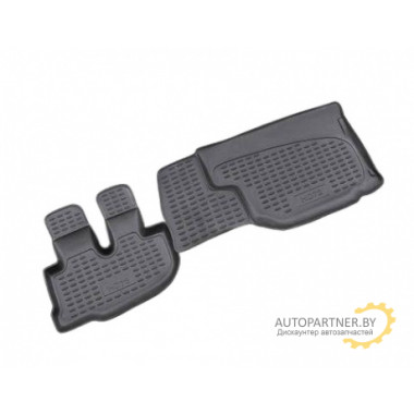 Коврики салона Element HYUNDAI HD 120 полиуретановые черные 2 шт. / NLC.20.34.210