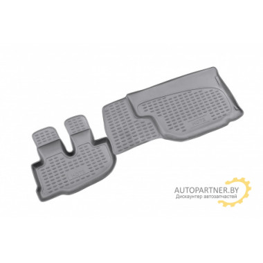 Коврики салона Element HYUNDAI HD 72 полиуретановые черные 2 шт. / NLC.20.20.210
