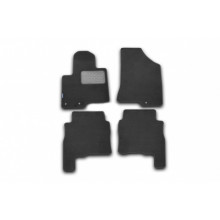 Коврики салона Autofamily HYUNDAI Grand Santa Fe текстильные черные 5 шт. / NLT.20.57.22.110kh